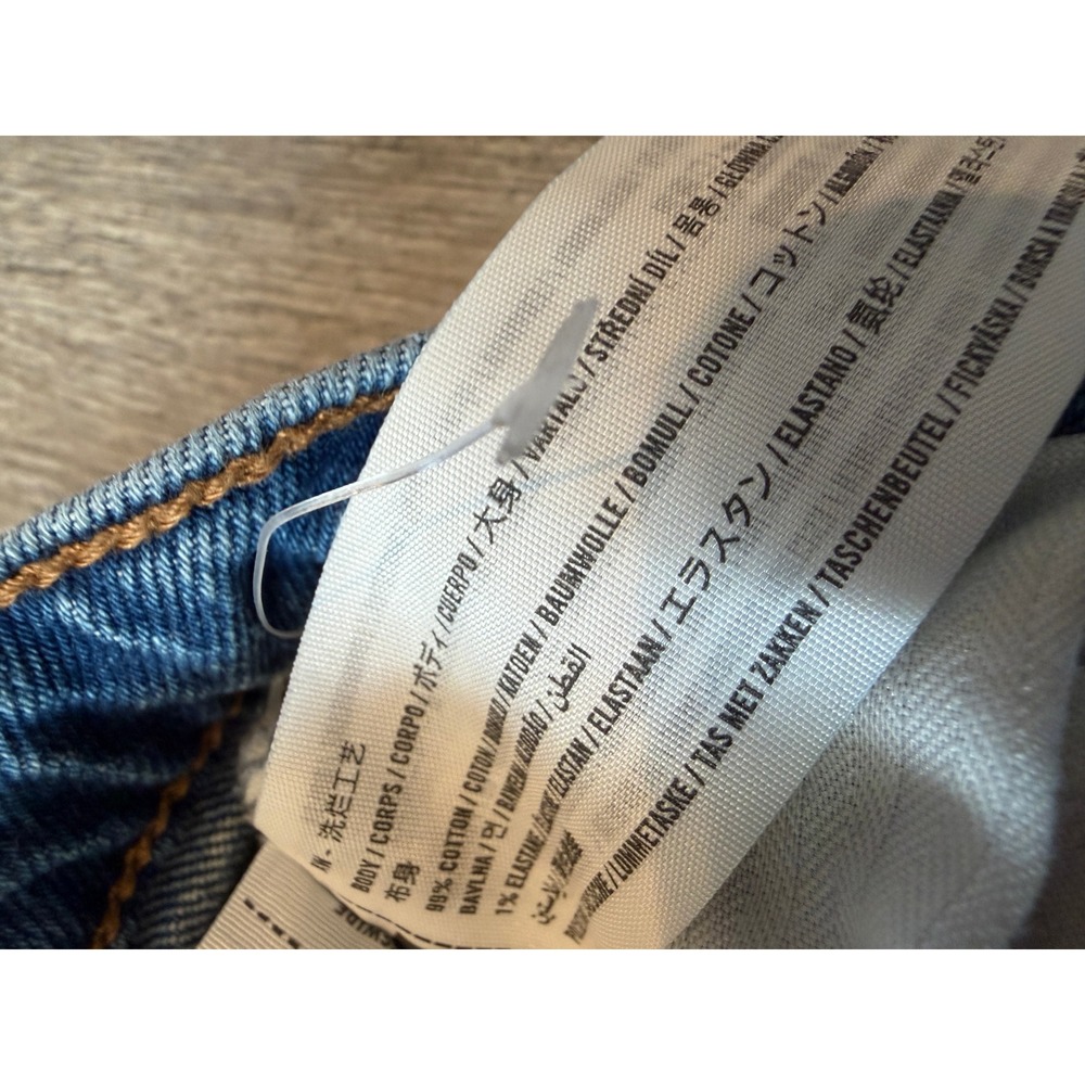 Abercrombie & Fitch The 90s Straight Jeans‎ 30 10R 10 Curve Love Ultra High Rise - Picture 8 of 12